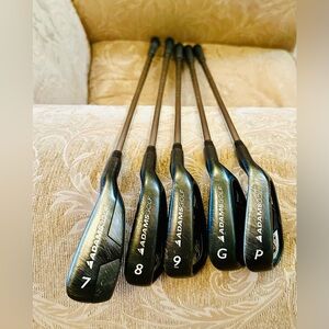 Adams Idea Tech V3 Hybrid-Iron Set of 5 pcs. (7H 8,9 G, & P forged) R Shaft